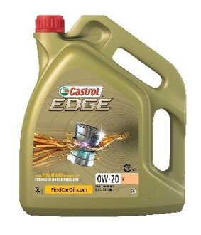 Моторна олива EDGE V 0W-20 5 л CASTROL 15DA9B (фото 1)