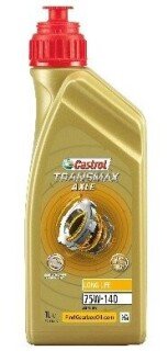 Олива трансміс. Castrol TRANSMAX AXLE LONG LIFE 75W-140 (Каністра 1л) 15DB84