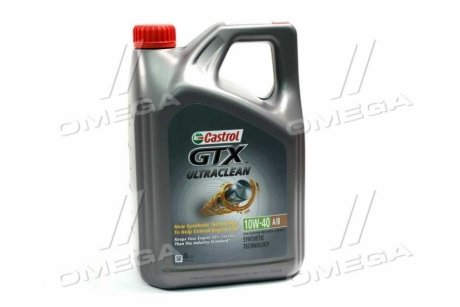 Масло моторн. Castrol GTX ULTRA CLEAN 10W-40 A3/B4 (Канистра 4л) 15DE18