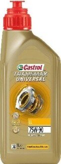 Олива трансміс. Castrol TRANSMAX UNIVERSAL LL 75W-90 (Каністра 1л) 15F0AA