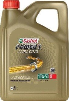 Моторное масло Castrol Power1 Racing 4T 10W-50 4 л 15F59D