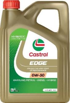 Моторное масло Castrol EDGE 0W-30 4 л 15F640