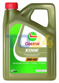 Моторное масло Castrol EDGE 5W-40 4 л 15F7D6