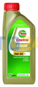 Моторное масло EDGE LL 5W-30 1 л CASTROL 15F7DA (фото 1)