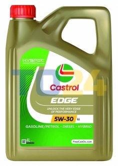 Моторна олива EDGE LL 5W-30 4 л CASTROL 15F7E5 (фото 1)