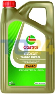 Моторна олива Castrol EDGE Turbo Diesel 5W-40 5 л 15F81B