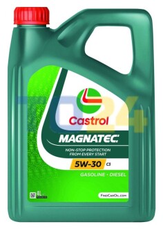 CASTROL (аналог - MSS53C3-4X4) 4л Magnatec STOP-START 5W-30 C3  масло синт. API SN/CF, BMW Longlife-04, MB-Approval 229.31/229.5, VW 505 00 / 505 01 15F928