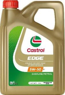 Моторна олива EDGE S 5W-50 4 л CASTROL 15F987 (фото 1)