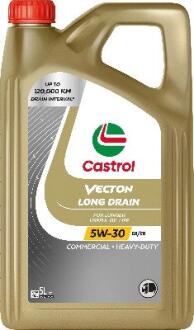 Моторное масло Castrol Vecton Long Drain E6/E9 5W-30 5 л 16051D