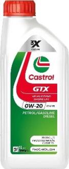 Моторное масло Castrol GTX RN17 FE 0W-20 1л 160A0E