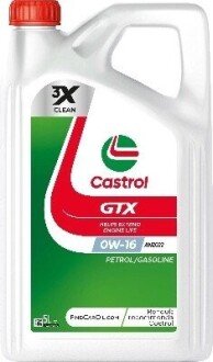 Моторна олива Castrol GTX AN2022 0W-16 5 л 160A26