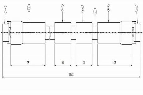 CAVO VW Шланг тормозной передн. Passat 00- AUDI A8 94- (365мм) C900 218A