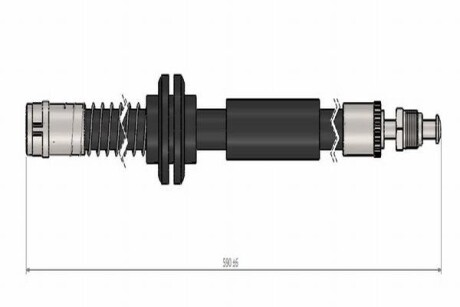 CAVO VW гальмівний шланг передній AMAROK  2.0 TDI 10- C900 624A