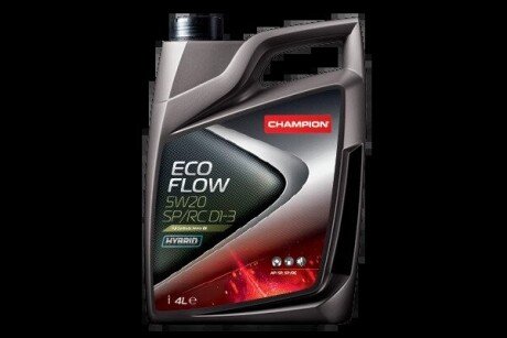 CHAMPION ECO FLOW 5W20 SP/RC D1-3 4L(х4) 1050539