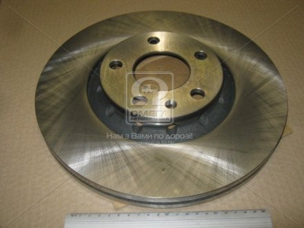 Тормозной диск вентилируемый (передний) CHAMPION 562383CH (фото 1)