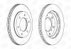 Гальмівний диск вентильований (передній) CHAMPION 562572CH (фото 1)
