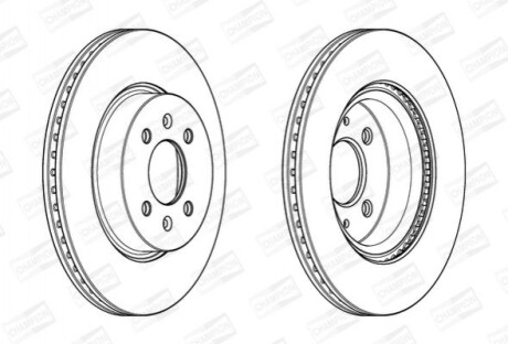 Гальмівний диск 562944CH