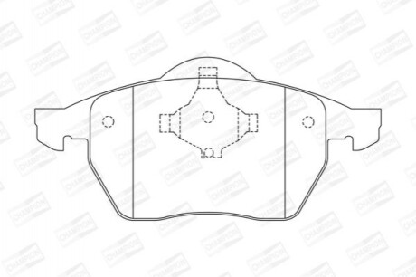 Гальмівні колодки передні Audi A4, A6 / VW Passat 571921CH