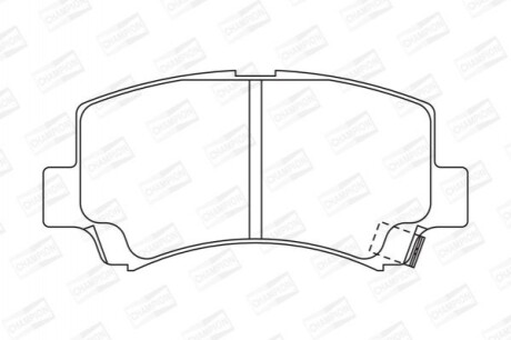 Гальмівні колодки (передні) 572589CH