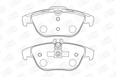 Тормозные колодки (задние) 573248CH