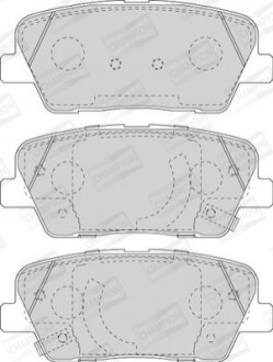 Гальмівні колодки (задні) 573823CH