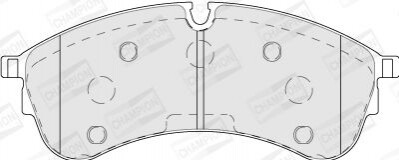 Гальмівні колодки передні VW Crafter (09/2016 ->) 573844CH