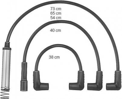 Комплект кабелів високовольтних CHAMPION CLS103 (фото 1)