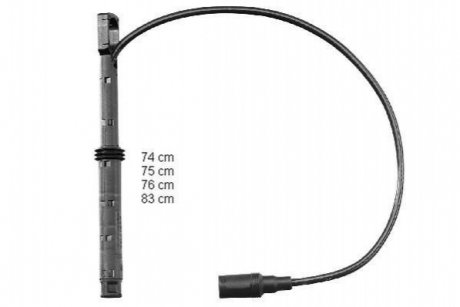 Комплект кабелів запалювання CHAMPION CLS140 (фото 1)