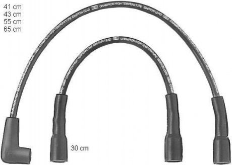Комплект кабелів запалювання CLS211