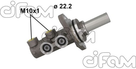 CIFAM TOYOTA Головний гальм. циліндр COROLLA 1.4 01-, 1.6 06- 202-1163