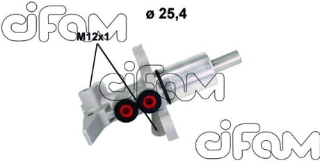 CIFAM AUDI Головний гальмівний циліндр A6 Allroad C7 3.0 TFSI quattro 12-, A6 C7 1.8-3.0 10-, A7 Sportback 3.0 14- 202-1195