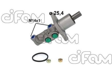 CIFAM FORD Головний гальм. циліндр KUGA 2.0 08-12 202-1243