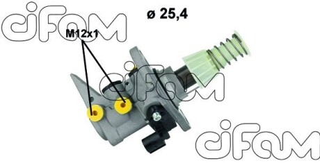 CIFAM AUDI Головний гальмівний циліндр A4 2.0 16-, A5 2.0 16- 202-1244