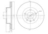 Гальмівний диск вентильований (передній) CIFAM 800-416 (фото 1)