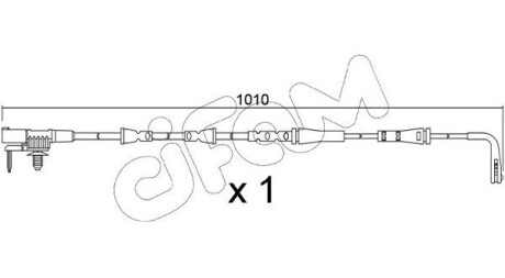 CIFAM JAGUAR Датчик зносу гал. колодок (передній) XE 2.0 15- SU.397