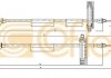 Трос ручного тормоза COFLE 10.5361 (фото 1)