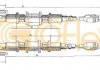 Трос ручного тормоза COFLE 11.5852 (фото 1)