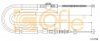 Трос ручного тормоза COFLE 17.2724 (фото 1)