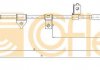 Трос стояночного тормоза COFLE 17.6026 (фото 1)