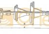 Тросик спидометра Ford Sierra 87- 4-ступенчатый. COFLE S08025 (фото 1)