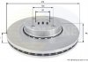 Гальмівний диск вентильований (передній) Comline ADC01118V (фото 1)