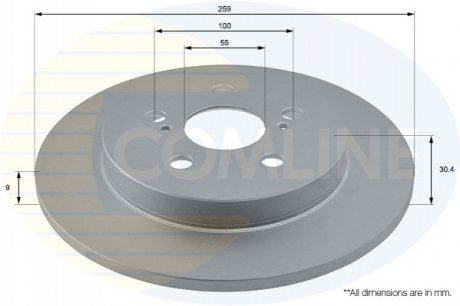 Гальмівний диск ADC01149