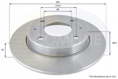 Тормозной диск (задний) ADC0372