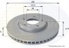 Гальмівний диск вентильований (передній) Comline ADC1089V (фото 1)