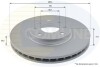 Comline - Диск гальмівний вентильований з покриттям Comline ADC1112V (фото 1)