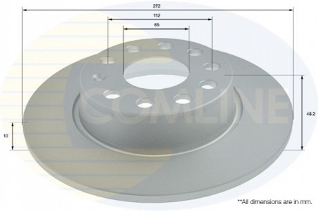 Гальмівний диск (задній) ADC1497