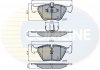 Гальмівні колодки, дискове гальмо (набір) Comline CBP01010 (фото 1)