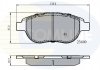 Гальмівні колодки, дискове гальмо (набір) Comline CBP01038 (фото 1)