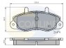 Гальмівні колодки, дискове гальмо (набір) Comline CBP0132 (фото 1)