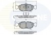 Гальмівні колодки, дискове гальмо (набір) Comline CBP0134 (фото 1)